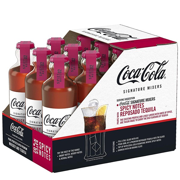 Coca Cola Signature Mixers Spicy Set 12 x 0.2L